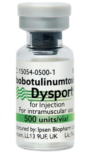 Dysport abobotulinumtoxinA 500-Units Vial