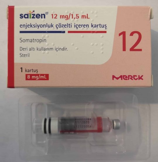 Saizen 12 mg /1,5 ml cartridge