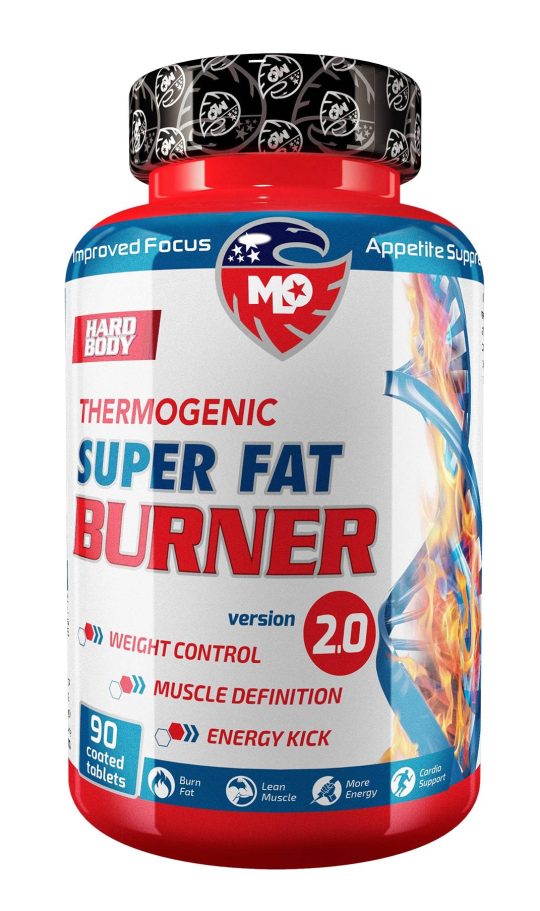 Hard Body Super Fat Burner - 90 coated tablets