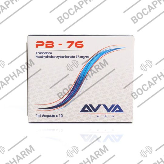 AVVA PB-76 Trenbolone Hexahydrobenzylcarbonate 76mg/ml 1ml Ampoule x 10