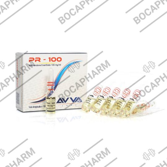 AVVA PR-100 Methenolone Enanthate 100mg/ml 1ml Ampoule x 10