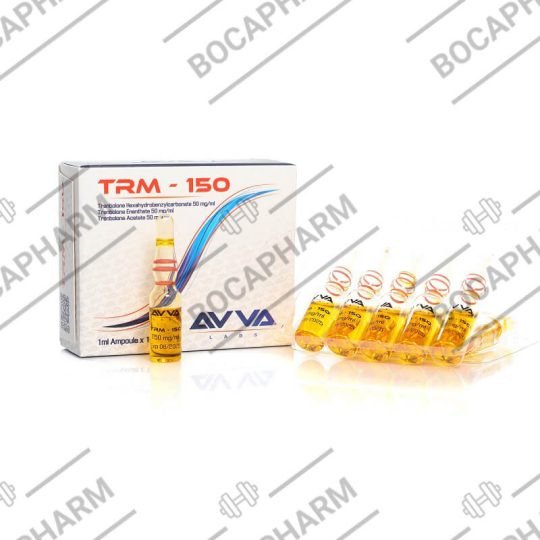 AVVA TRM-150 Trenbolone Hexahydrobenzylcarbonate, Enanthate, Acetate 1ml Ampoule x 10
