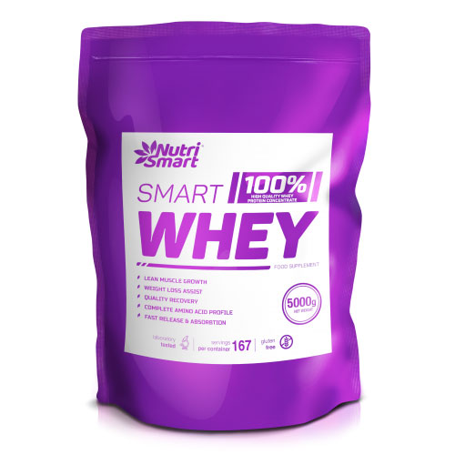 NUTRI SMART 100% WPC (Whey Protein Concentrate) - 5000g