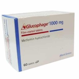 Glucophage XR 1000mg 60 tablets