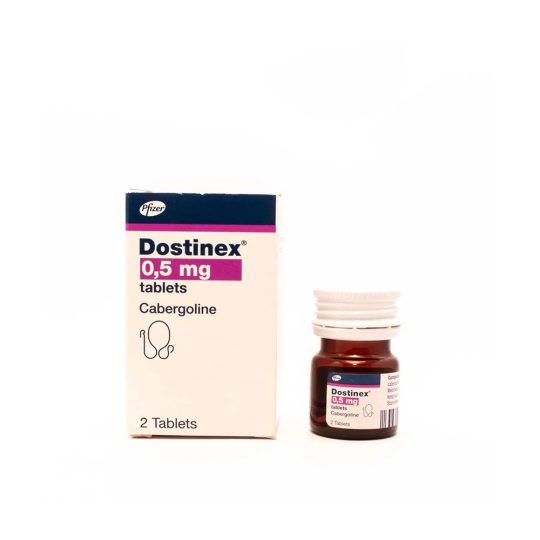 Dostinex Pfizer (Cabergoline) - 2 tabs x 0.5mg