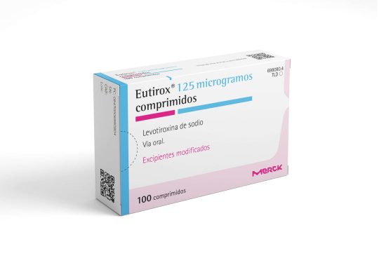 Eutirox (Levothyroxine Sodium) - 100 tabs (125mcg/tab)