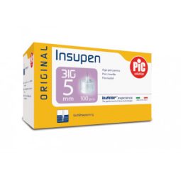 Insupen pen needles 31G 5mm - box of 100