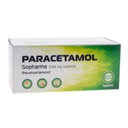 Paracetamol (Sopharma) - 100 tabs (500mg/tab)