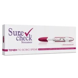 Pregnancy Test Sure check streamer