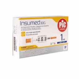 Syringes for Insulin (Insumed 30G - 1ml) - 30 pcs (1 box)